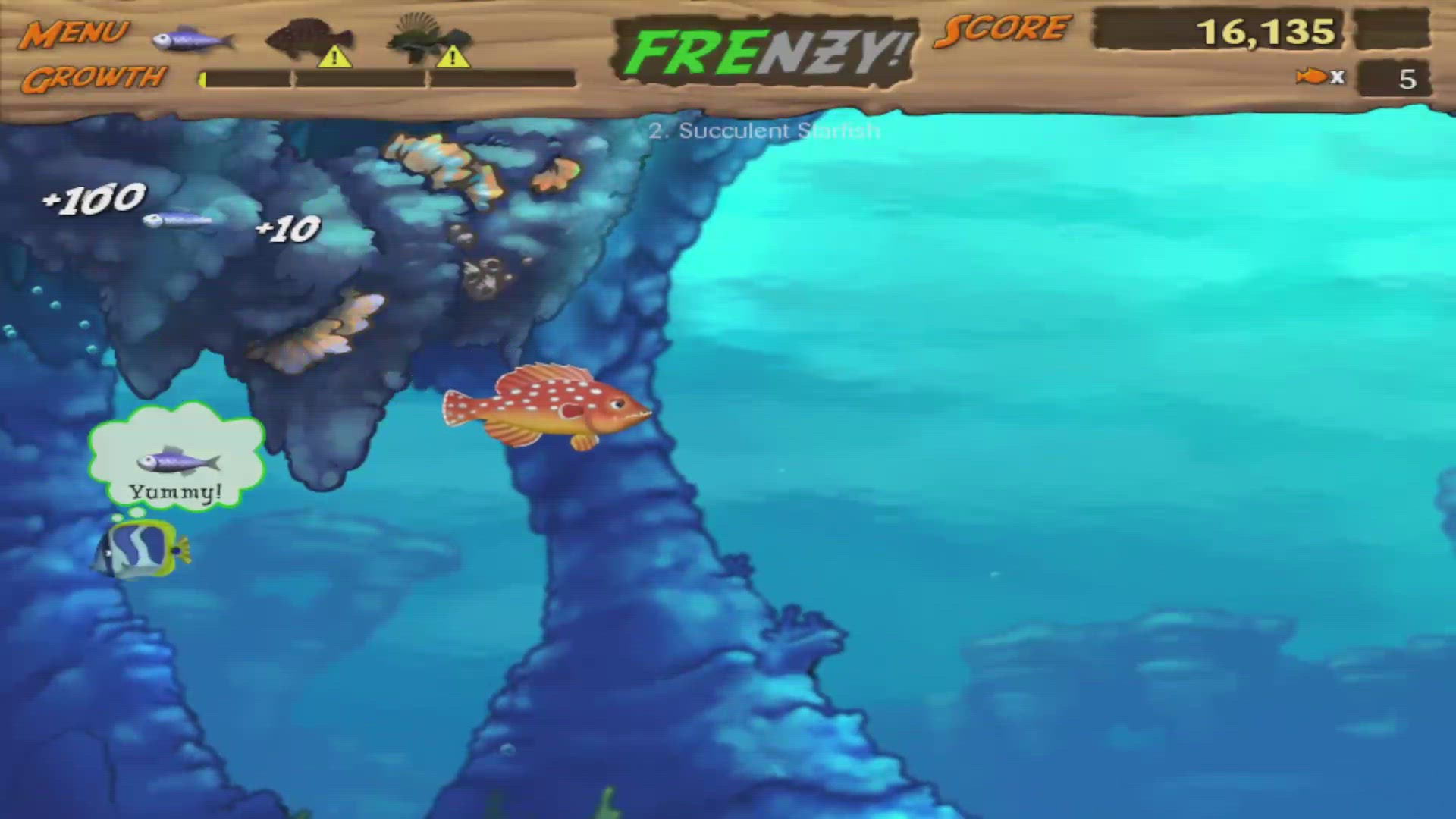 'Video thumbnail for Feeding Frenzy 2 Shipwreck Showdown Lvl 2'
