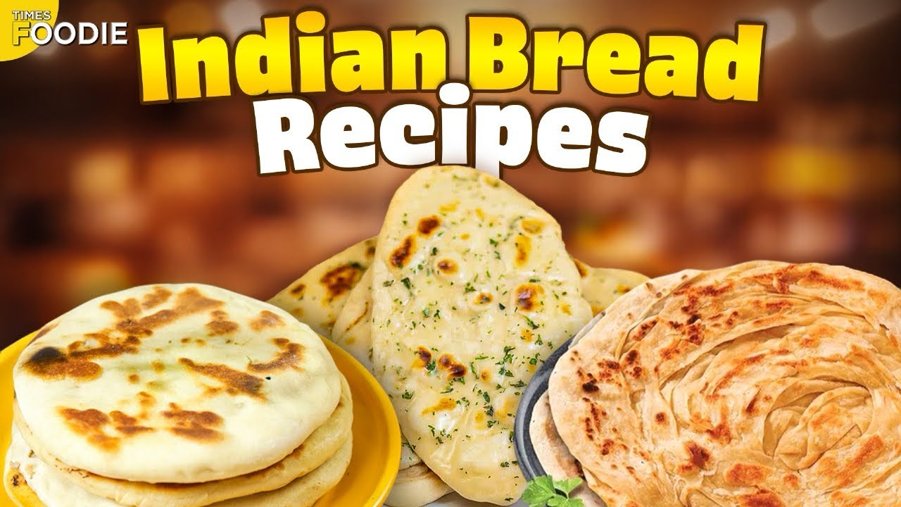 Video thumbnail for Iconic Indian Bread Recipes | Garlic Lachcha Paratha, Naan & Kulcha | Times Foodie