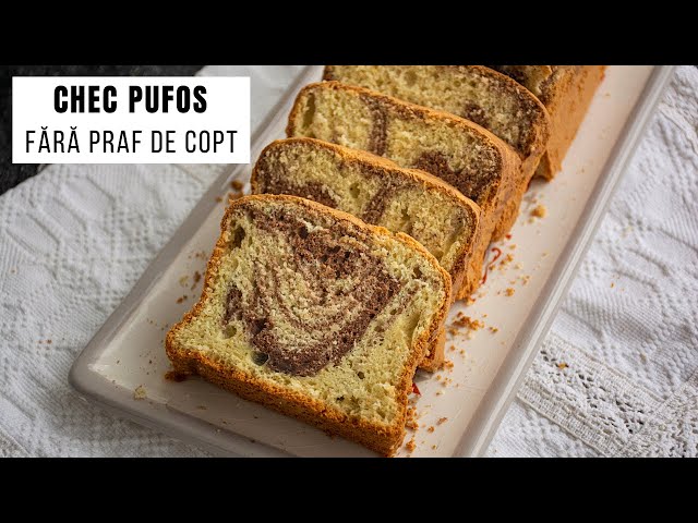 'Video thumbnail for Chec pufos - rețeta simplă, fără praf de copt | Bucate Aromate'