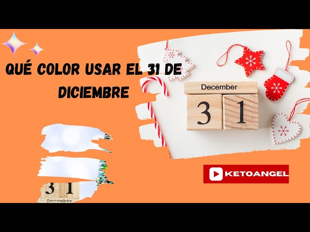 'Video thumbnail for Qué color usar el 31 de diciembre, año nuevo, video'