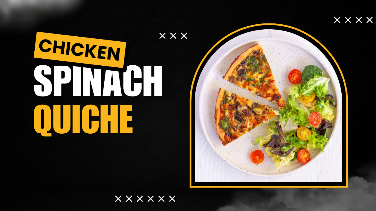 Video thumbnail for Chicken and Spinach Quiche