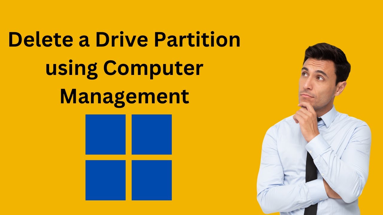 'Video thumbnail for How to Delete a Drive Partition on Windows 11 using Computer Management | GearUpWindows Tutorial'