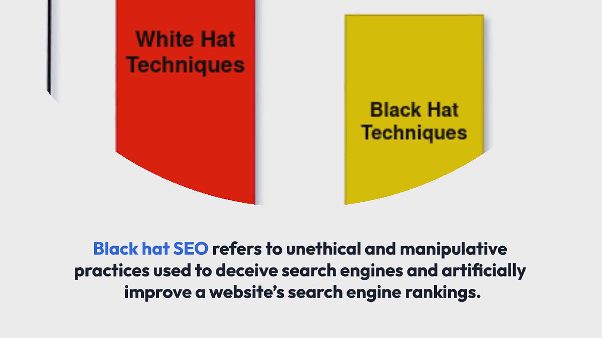 'Video thumbnail for Black Hat SEO – Definition, Techniques and Why Avoid?'