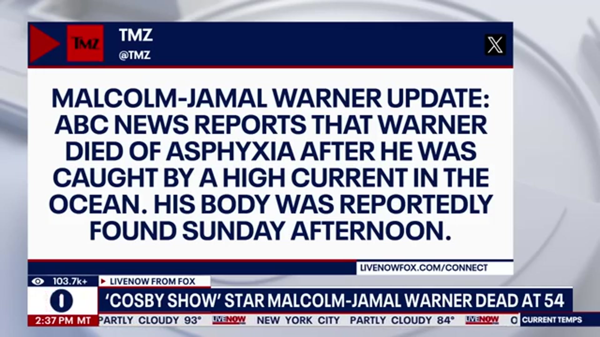 Video thumbnail for New Details in Malcolm‑Jamal Warner's Accidental Costa Rica Drowning – What Really Happened