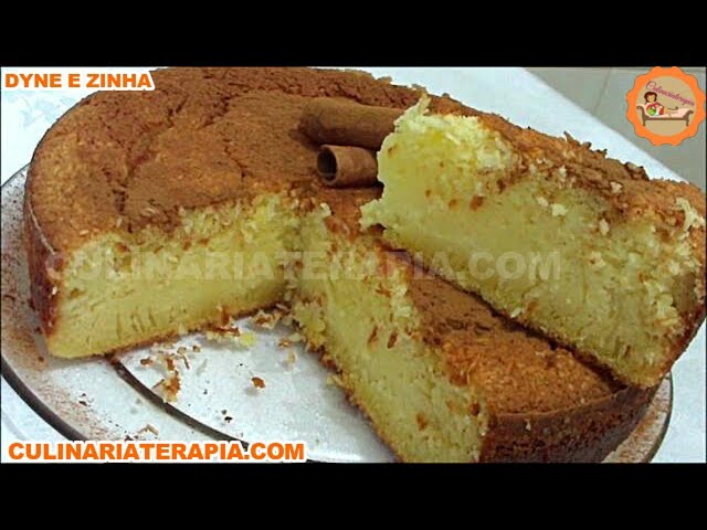 'Video thumbnail for BOLO MOLE FOFURA CREMOSA DE FUBÁ - BOLO DE FUBÁ CREMOSO'