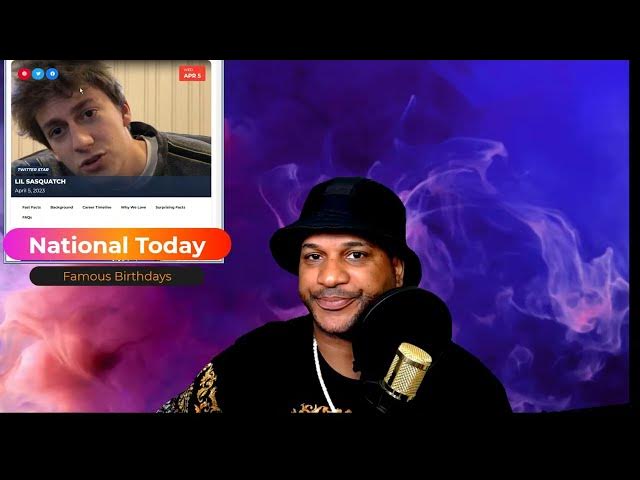 Video thumbnail for Famous Birthdays April, 5