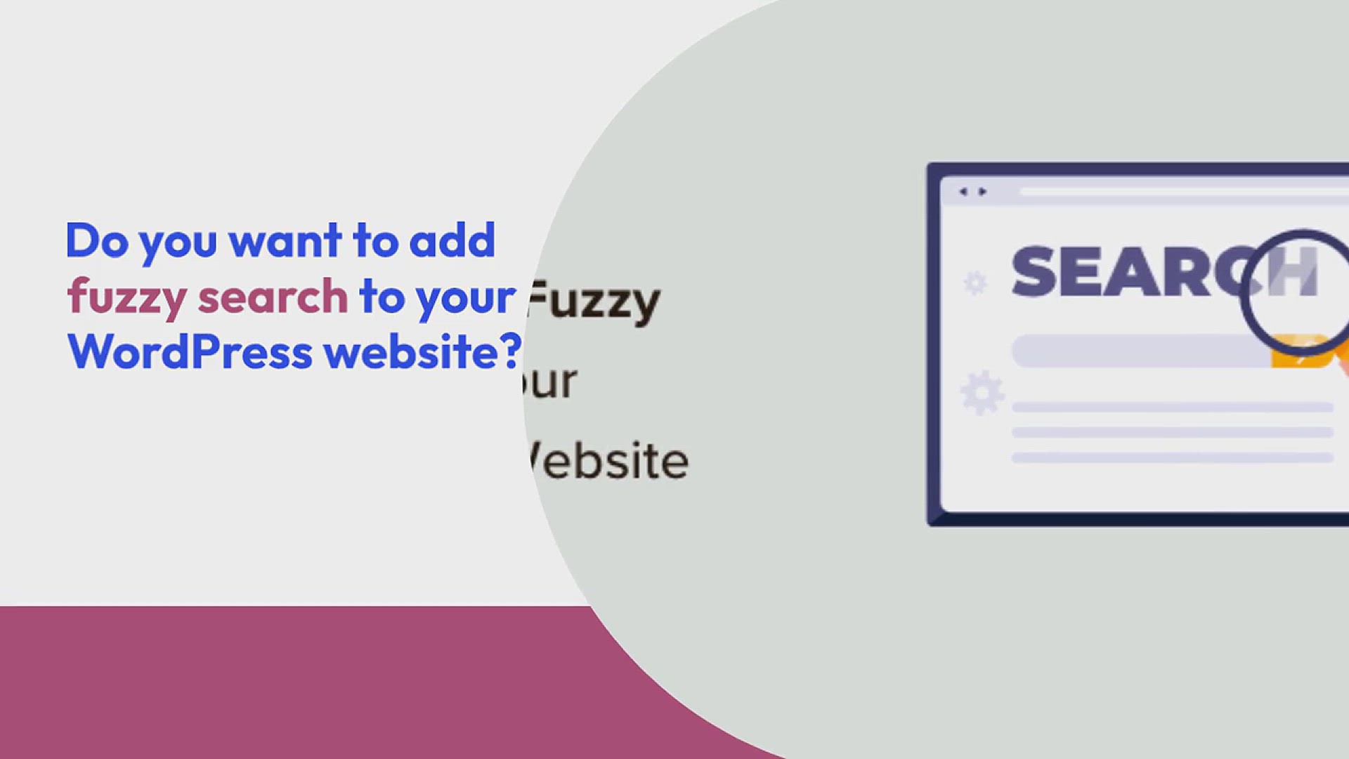 'Video thumbnail for How to Add Fuzzy Search in WordPress to Improve Results'