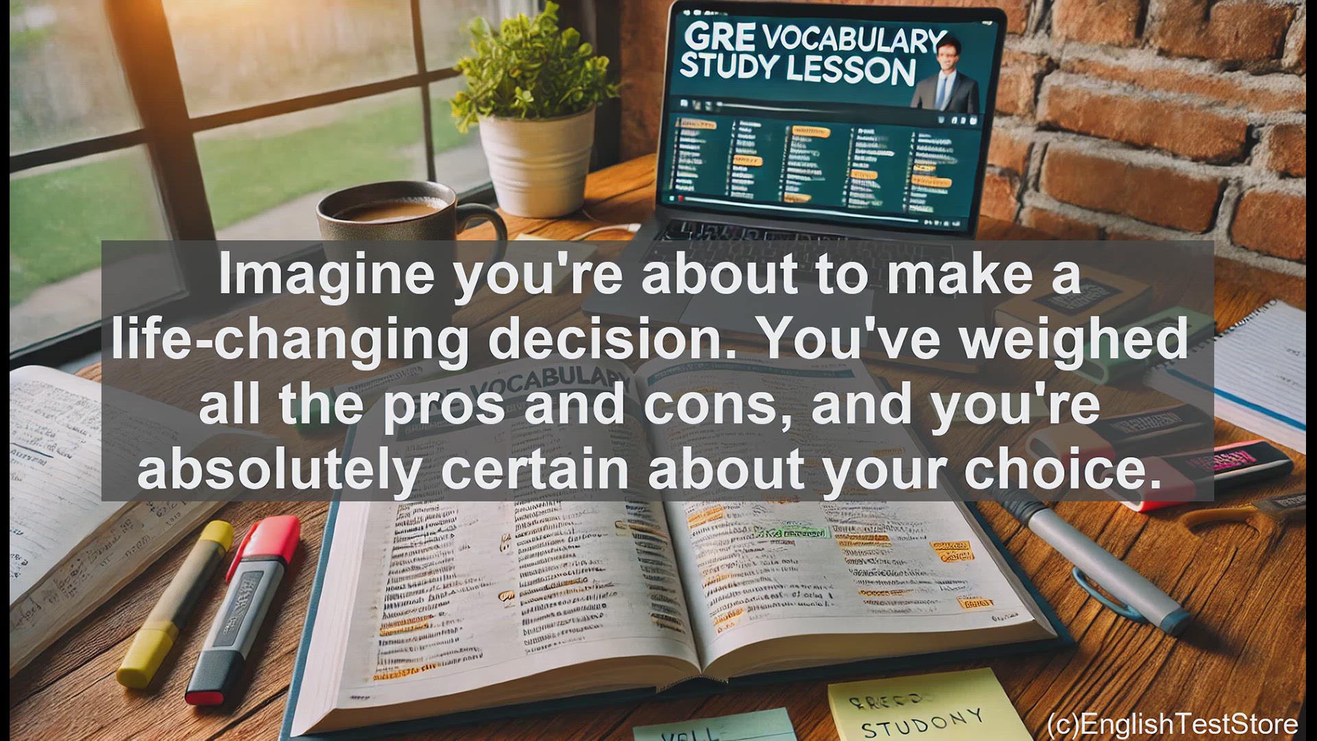 'Video thumbnail for GRE Vocabulary Lesson: Expressing Absolute Certainty - Exploring the GRE Vocabulary Word 'Indubitably''