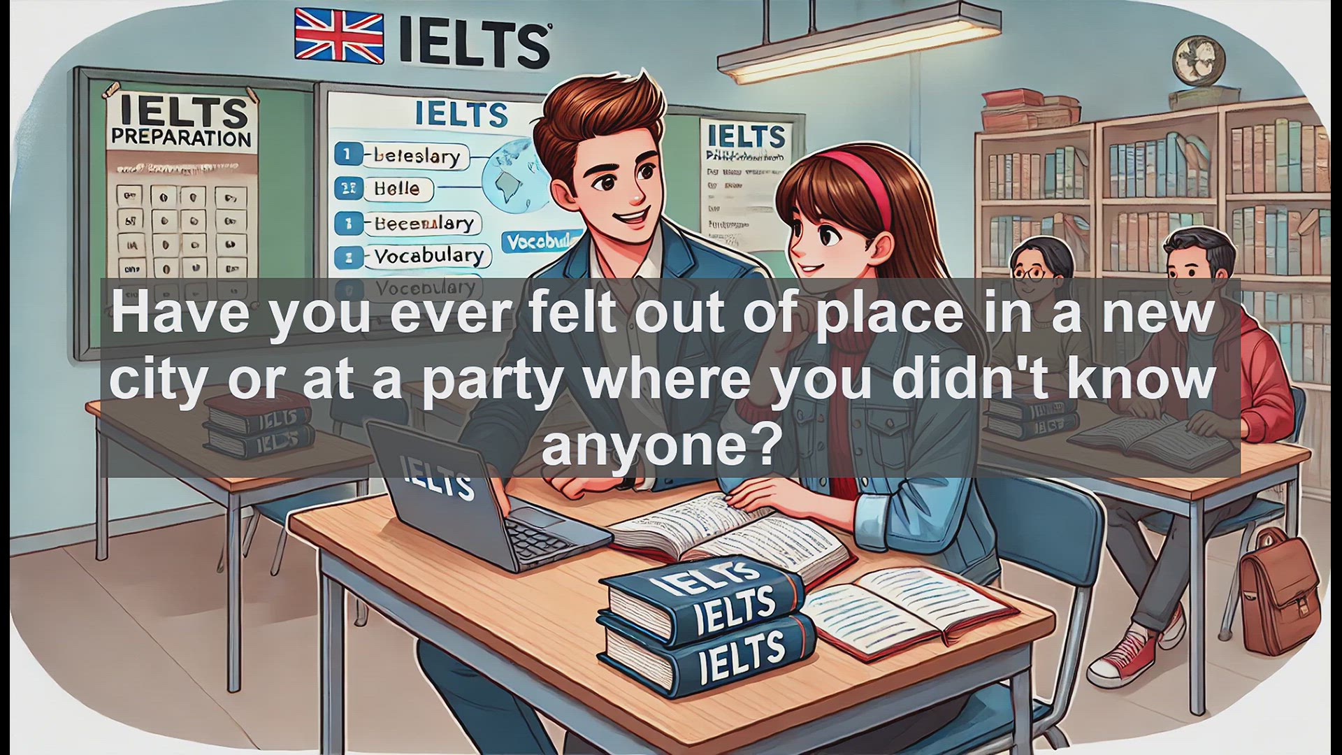 'Video thumbnail for 2500 Must Know IELTS 5.5 Vocabulary - Understanding 'Stranger': Key Vocabulary for IELTS Success'