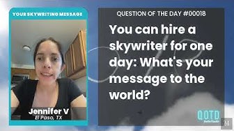 Video thumbnail for Jennifer would tell people to keep going in her sky message. You got this!