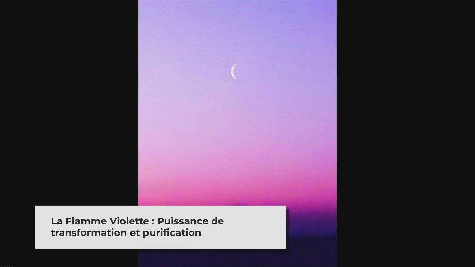'Video thumbnail for Signification Flamme Violette : l’outil le plus efficace pour transformer votre vie'