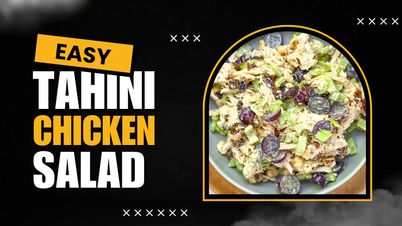 Video thumbnail for Chicken Tahini Salad