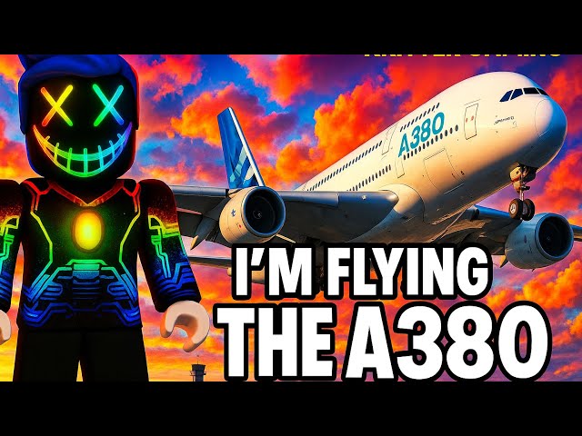 Video thumbnail for captian kritter flys the A380