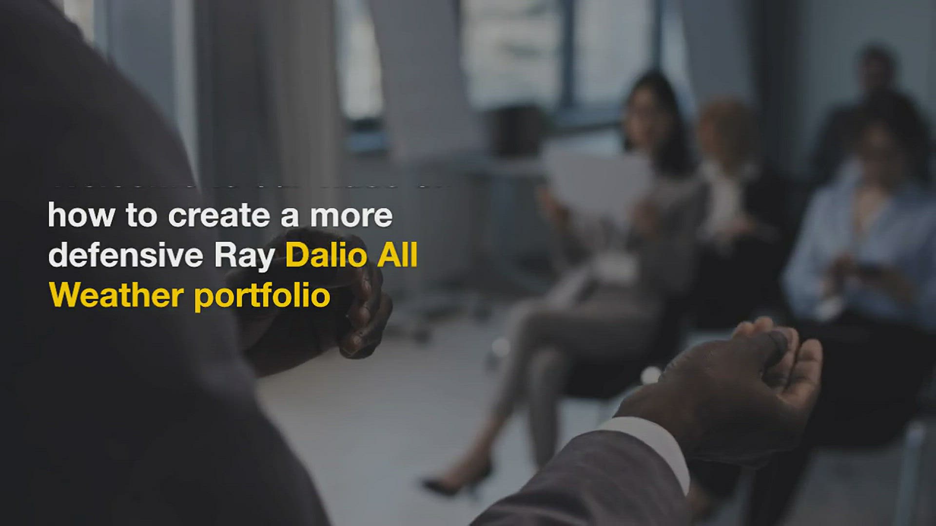 'Video thumbnail for How To Create A More Defensive Ray Dalio All Weather Portfolio'