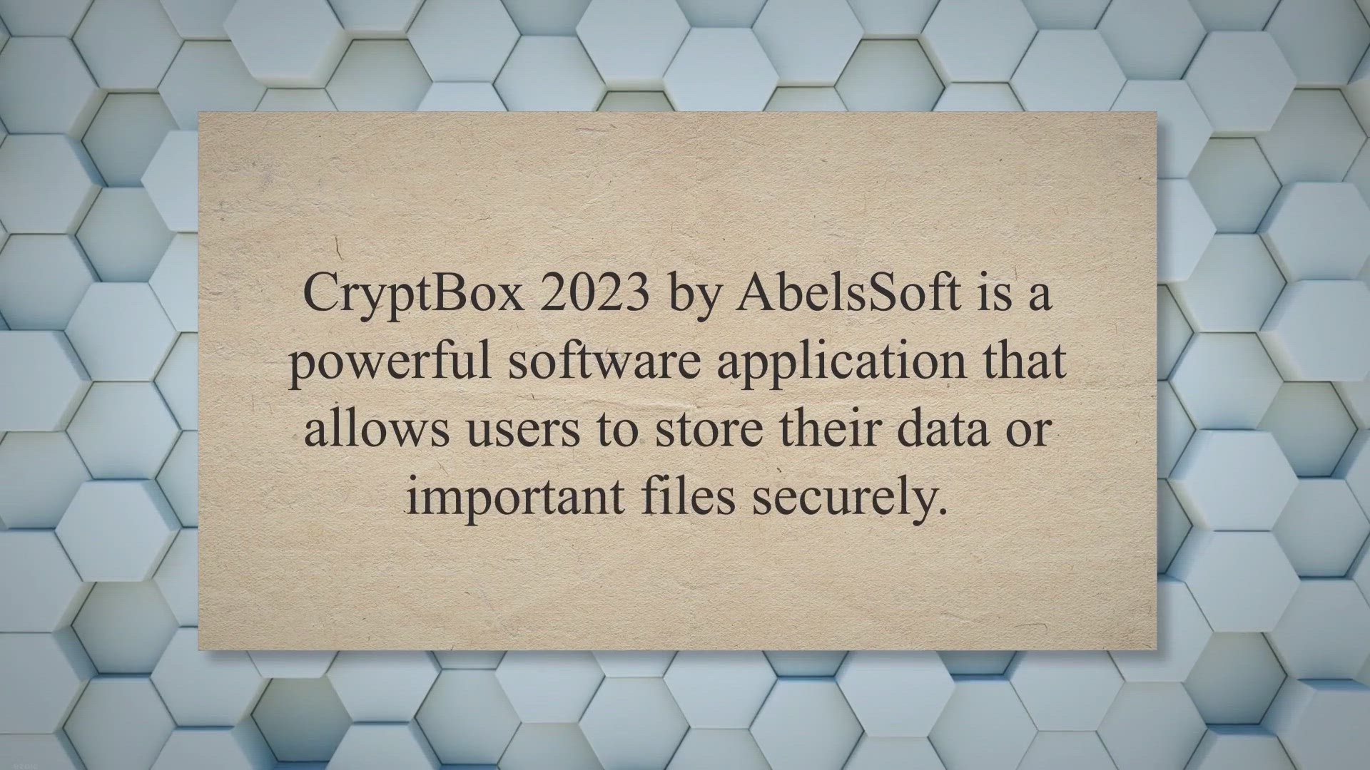'Video thumbnail for CryptBox 2023 Full Version for Free - Create Secure Vaults | Protect Your Sensitive Data | Gear up Windows 11 & 10'