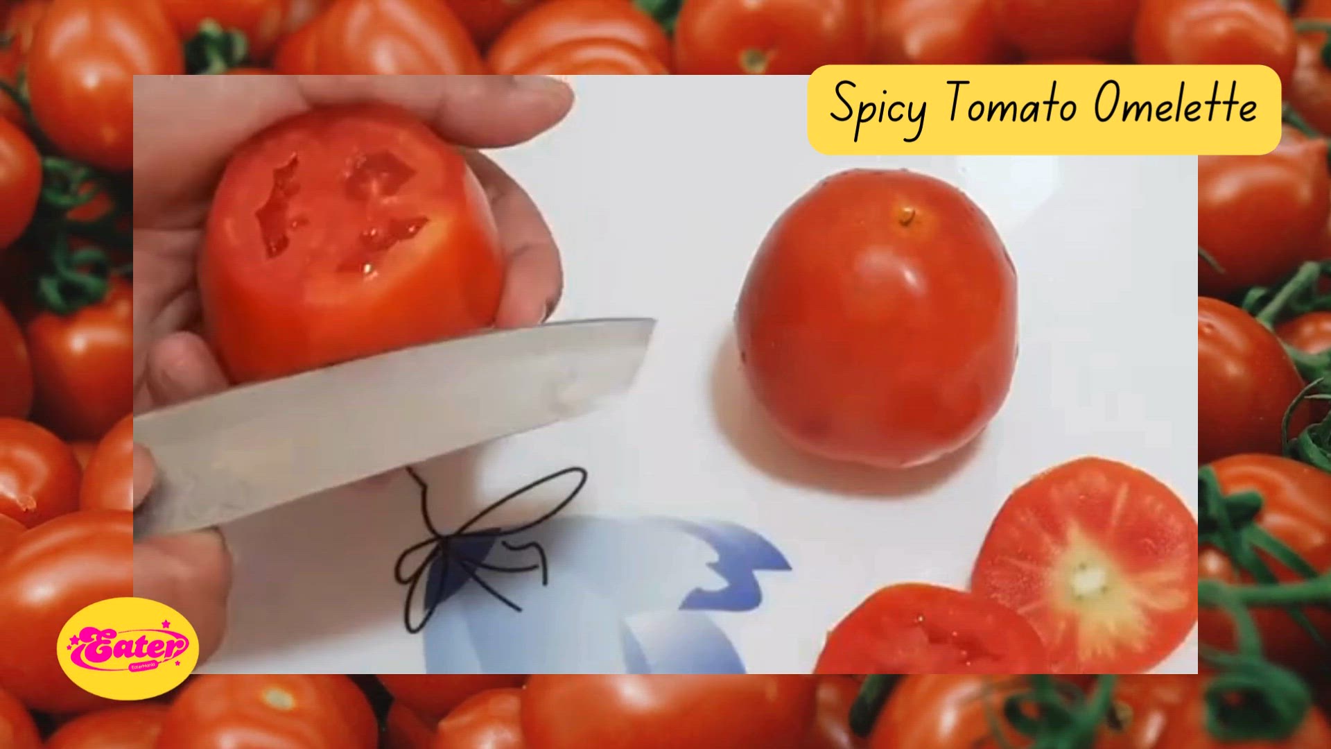 'Video thumbnail for Unique Yummiest Recipe of Tomato Omelette '
