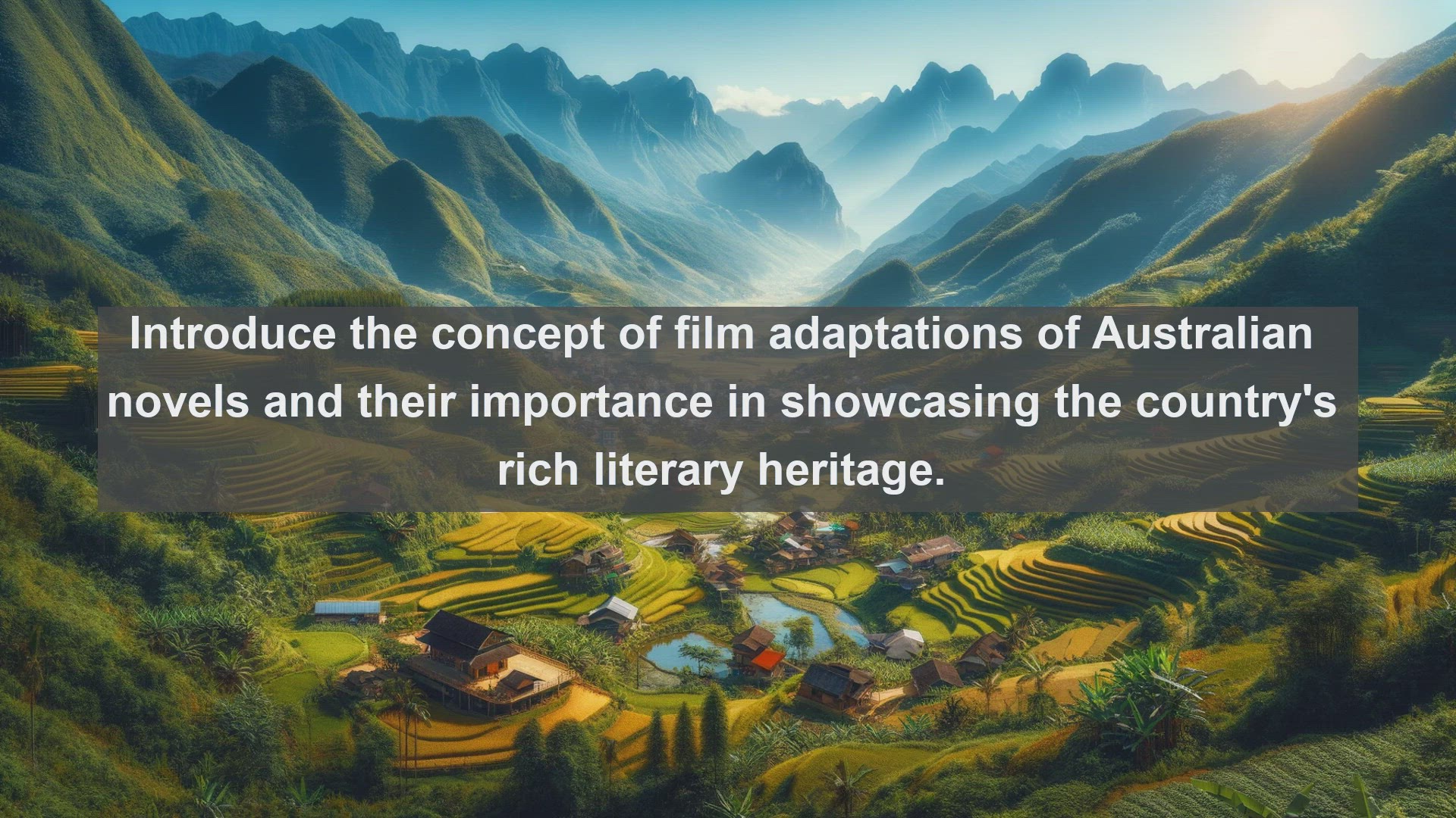 'Video thumbnail for Top 10 Australian Film Adaptations of Novels'