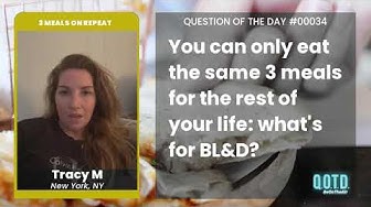 Video thumbnail for Tracy has a delicious and mysterious set of forever meals!