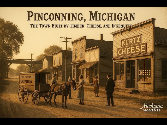 Video thumbnail for Pinconning, Michigan - The Town Built by Timber, Cheese, and Ingenuity