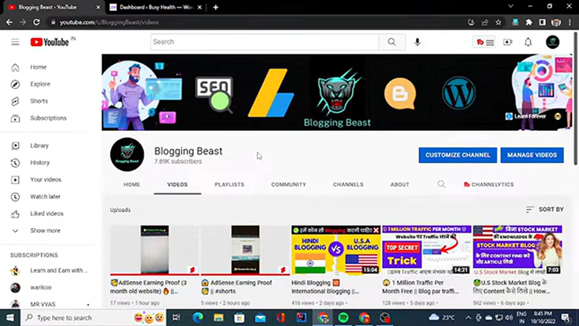 'Video thumbnail for Rank Blog Post #1 on Google __ 🔥 how to rank blog post in google first page'