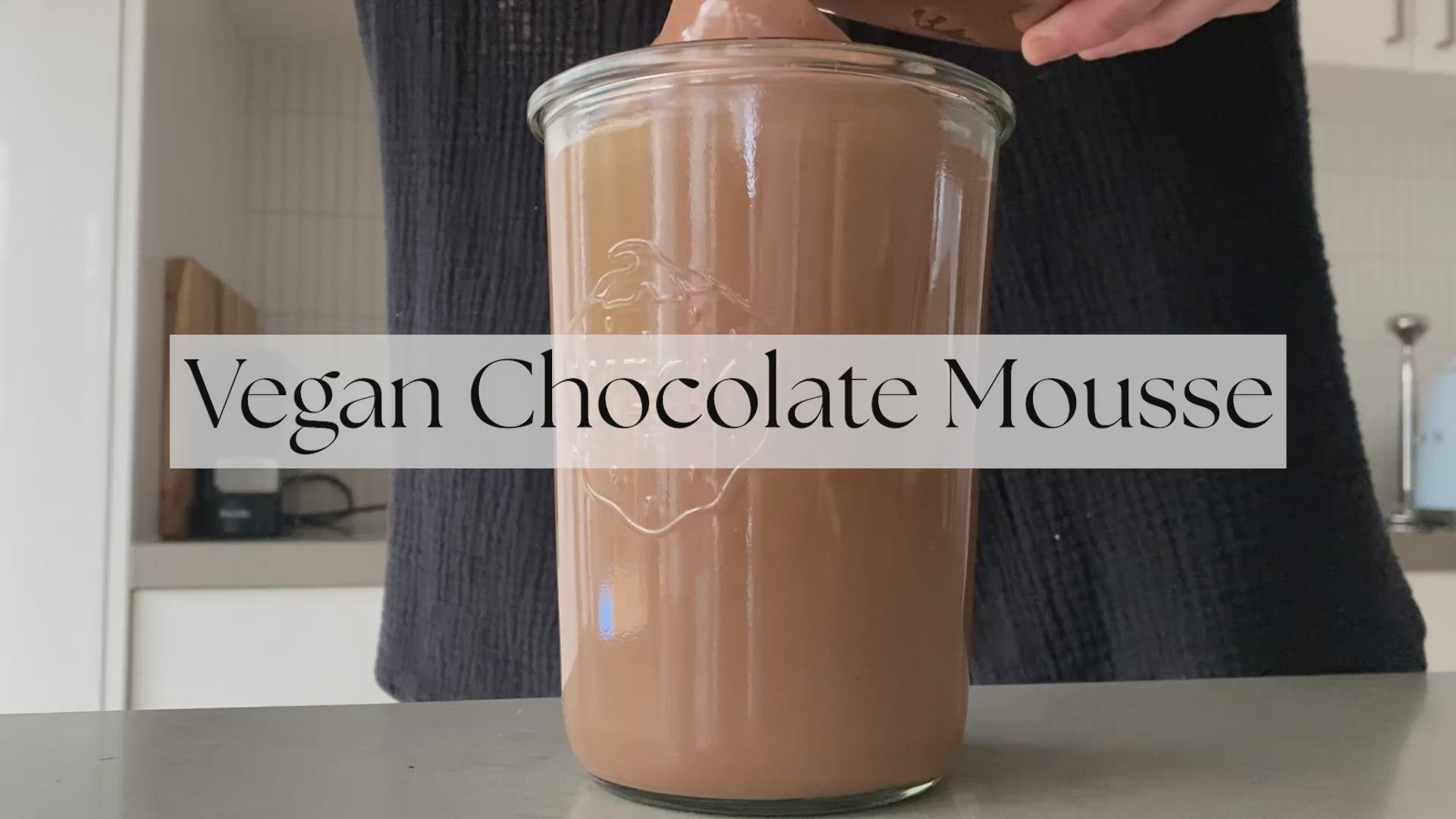'Video thumbnail for Vegan Chocolate Mousse'
