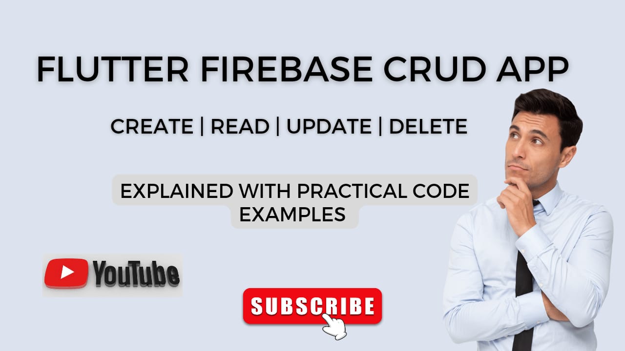 'Video thumbnail for Flutter Firebase CRUD App [Create, Read, Update, Delete] - Flutter Tutorial For Beginners'