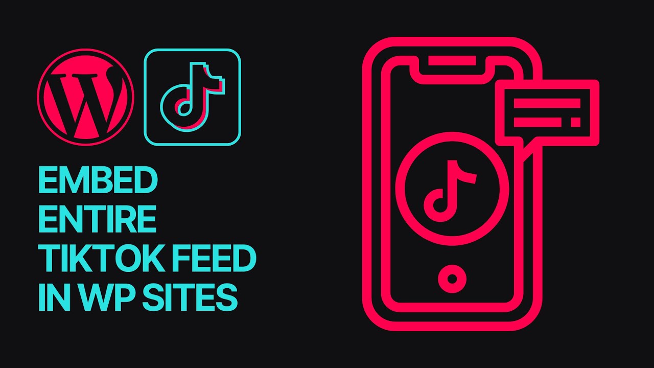 'Video thumbnail for How To Embed Your Entire TikTok Feed In Your WordPress Website for Free_'
