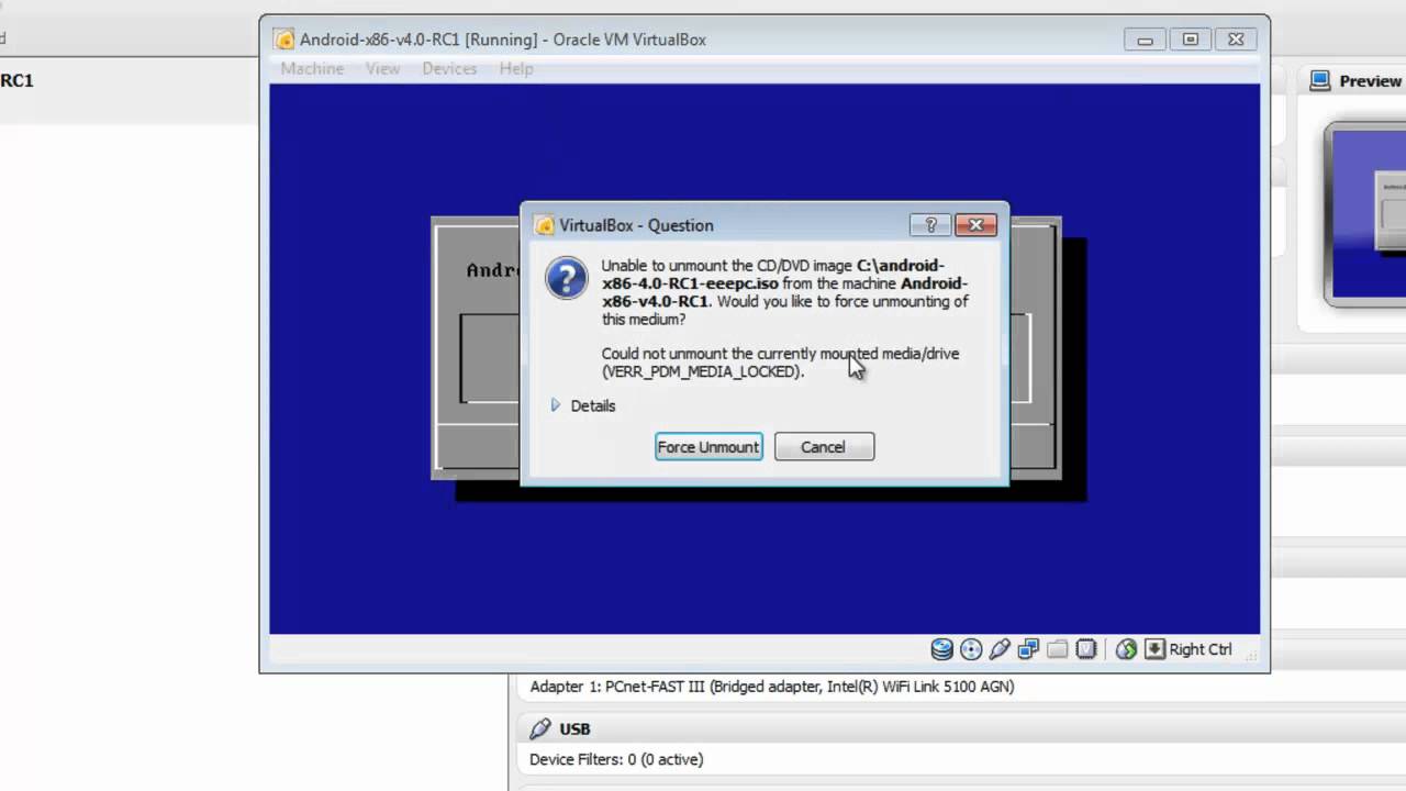 Video thumbnail for Install Android x86 v4 RC1 on Oracle VirtualBox