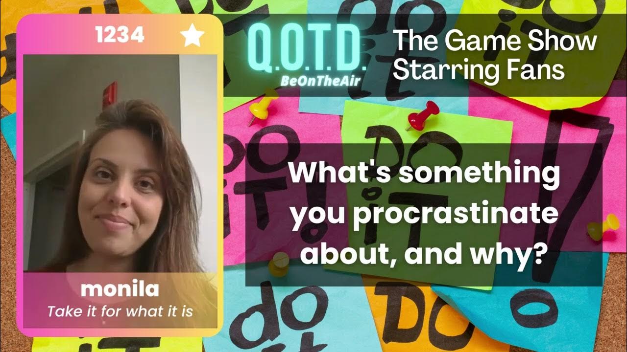 Video thumbnail for Our Favorite Answers: monila procrastinates on tough text replies!