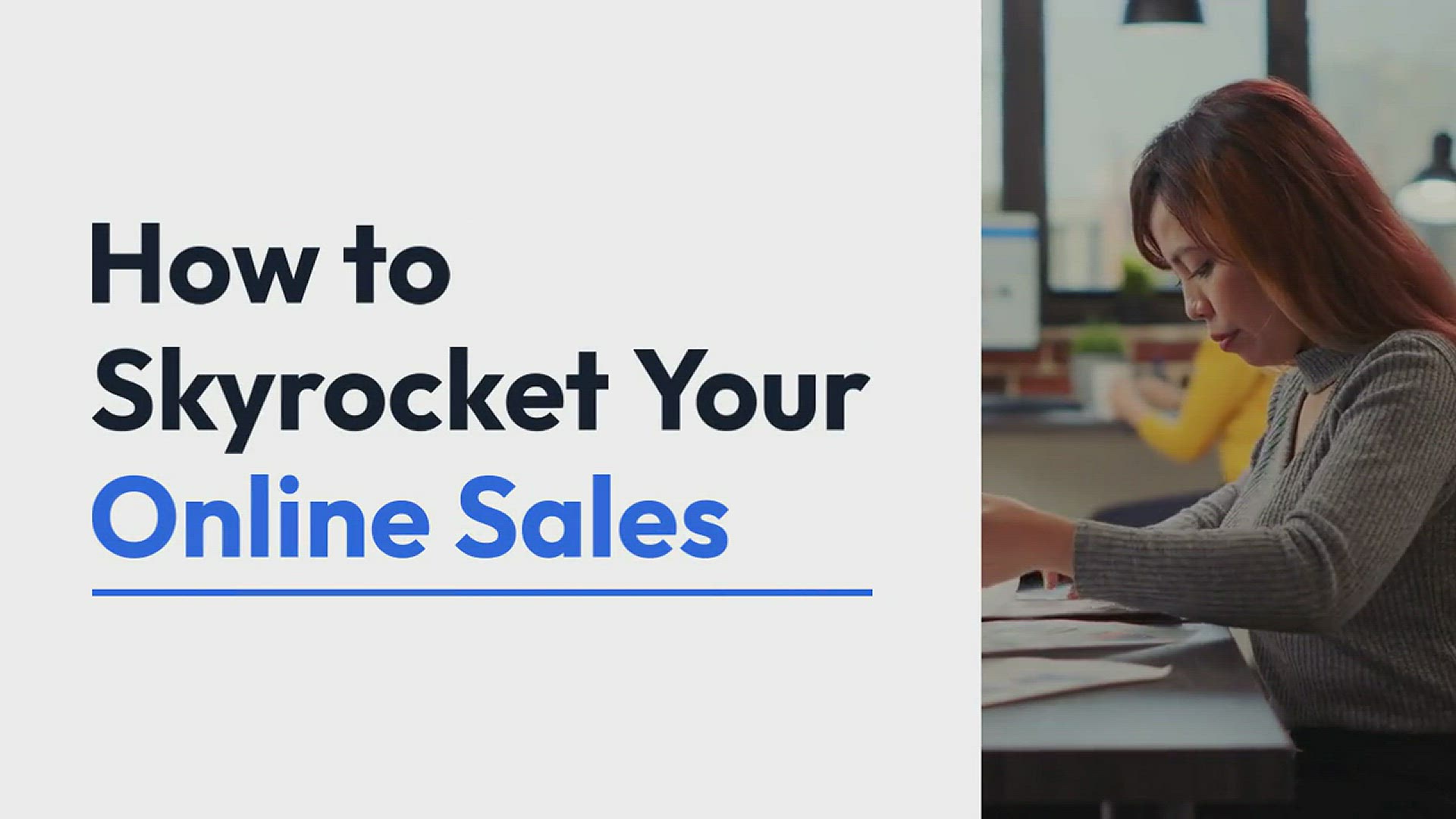 'Video thumbnail for How To Skyrocket Your Online Sales'