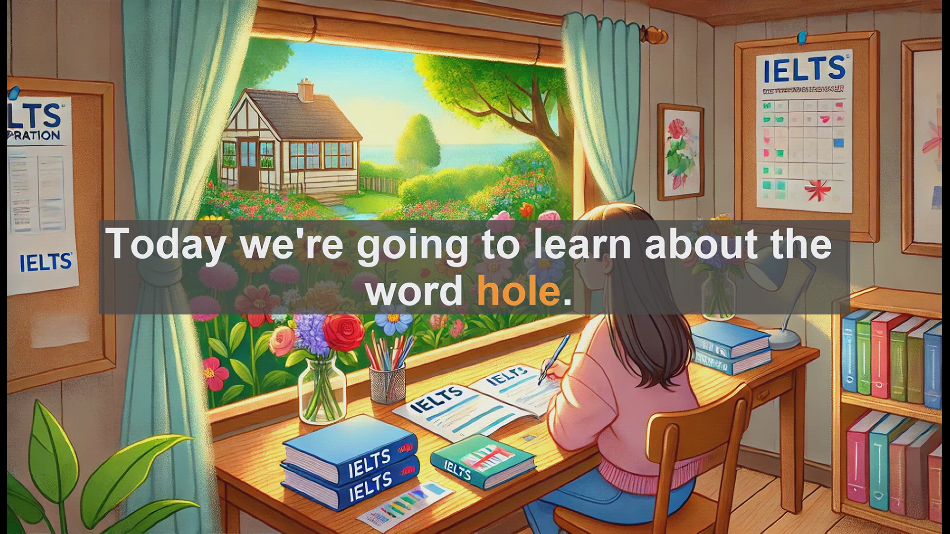 'Video thumbnail for 2500 Must Know IELTS 5.5 Vocabulary - Understanding the Word 'Hole': Meaning, Usage, and Examples'