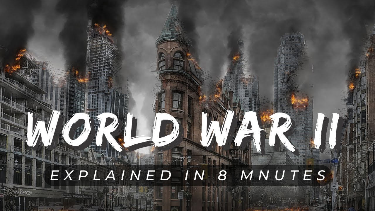 Video thumbnail for World War 2 - Explained in 8 Minutes .