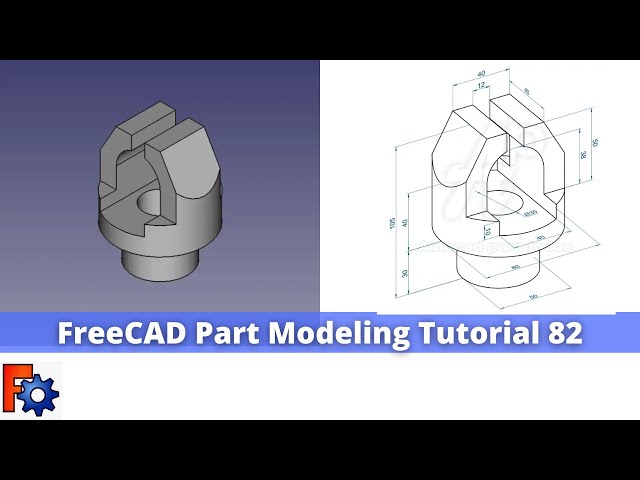 'Video thumbnail for FreeCAD Part Modeling Tutorial 82 | FreeCAD Tutorial | Mechnexus |'