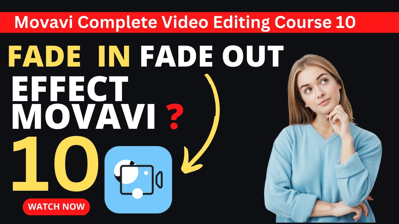 Video thumbnail for How To Add Fade in and Fade out Effect in Movavi ⬆️ Movavi Video Editing Course  2023 Video 10.