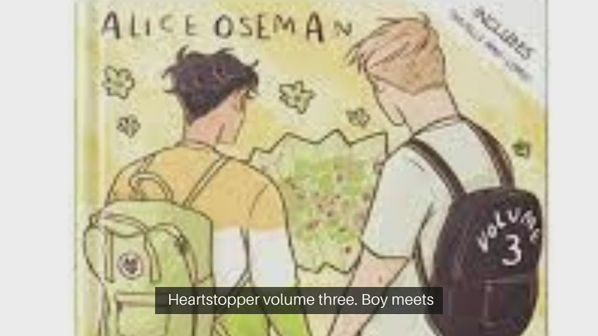 'Video thumbnail for Heartstopper Volume Three'