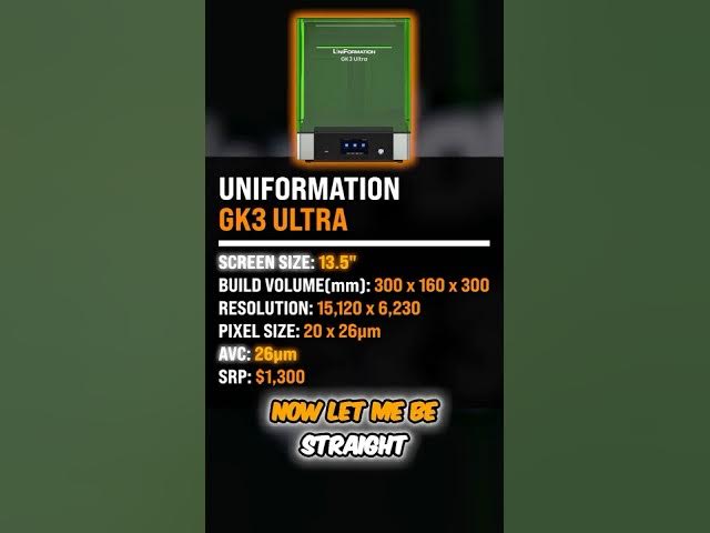 Video thumbnail for Uniformation Gk3 Ultra One-Minute-Review