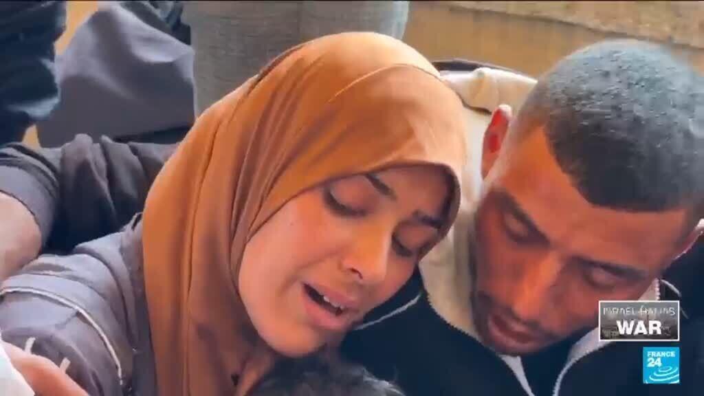 'Video thumbnail for Israeli forces kill at least four near Gaza aid distribution centre'