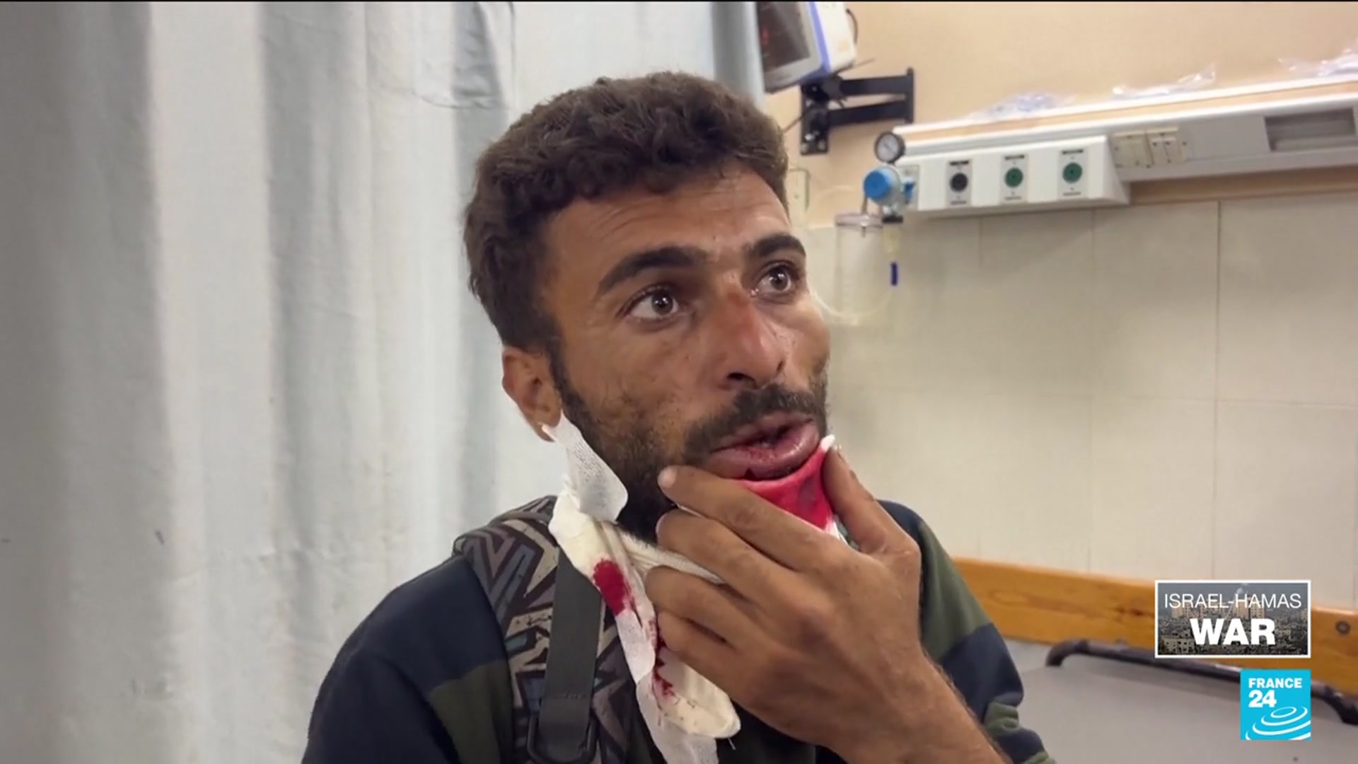 'Video thumbnail for Israeli forces kill at least four near Gaza aid distribution centre'