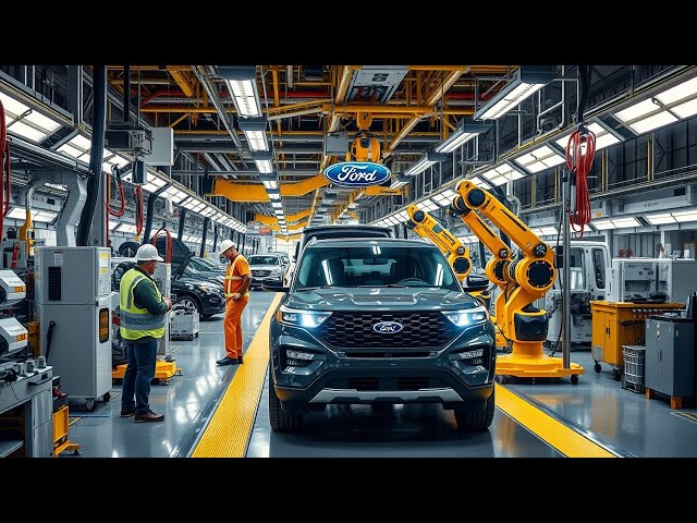 Video thumbnail for Most Advanced US Ford Factory Producing 2025 Explorer: Top-Secret Manufacturing Process | Chicago