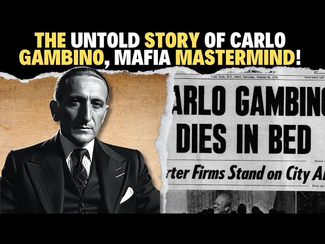 'Video thumbnail for Inside the Ruthless Empire: The Untold Story of Carlo Gambino, Mafia Mastermind!'