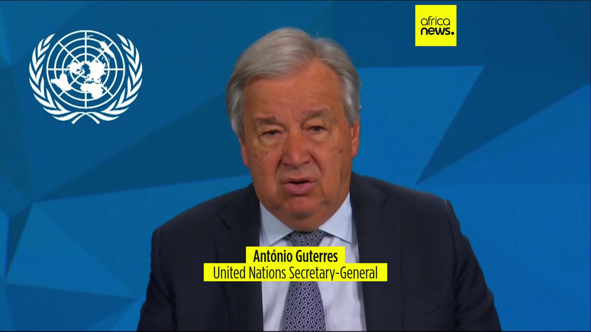 'Video thumbnail for UN chief António Guterres calls for dialogue among civilizations'