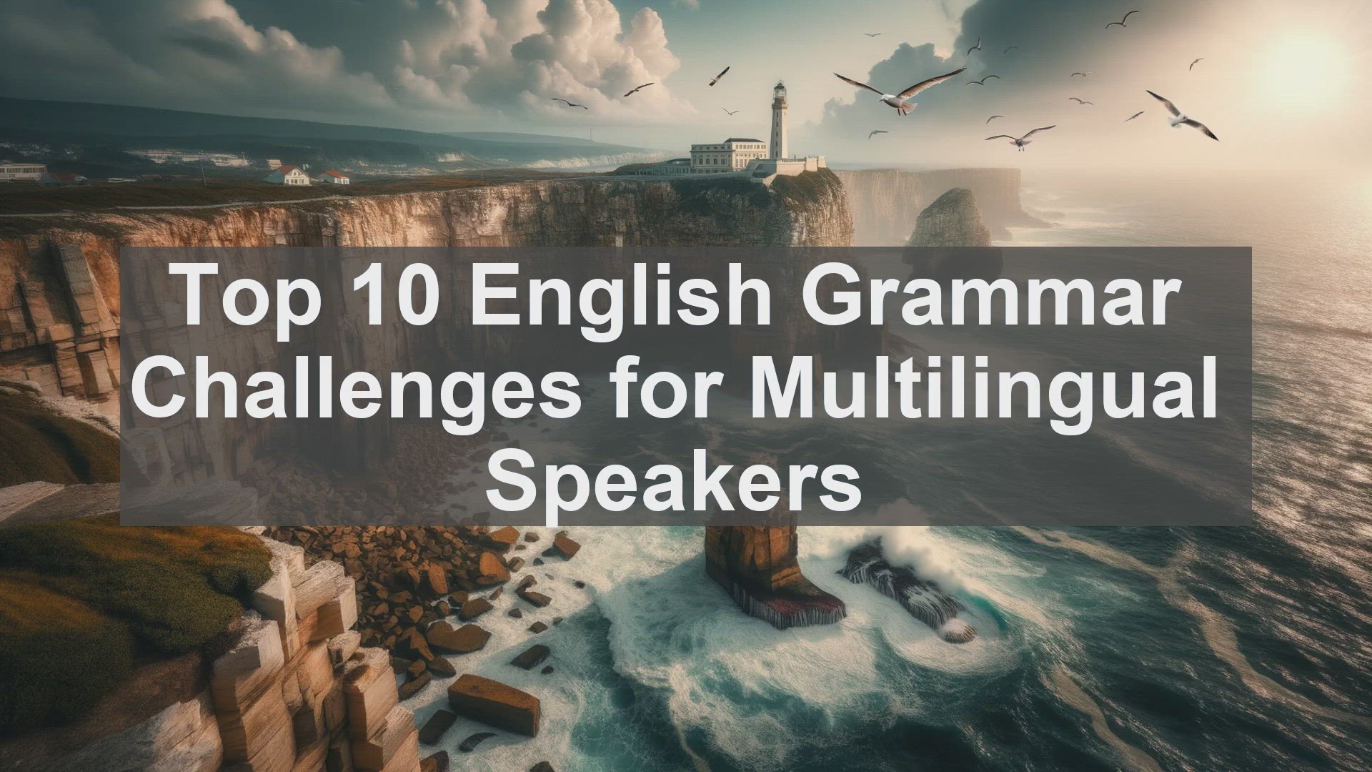 'Video thumbnail for Top 10 English Grammar Challenges for Multilingual Speakers'