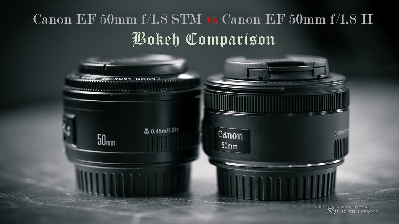 Canon EF 50mm f/1.8 STM Lens