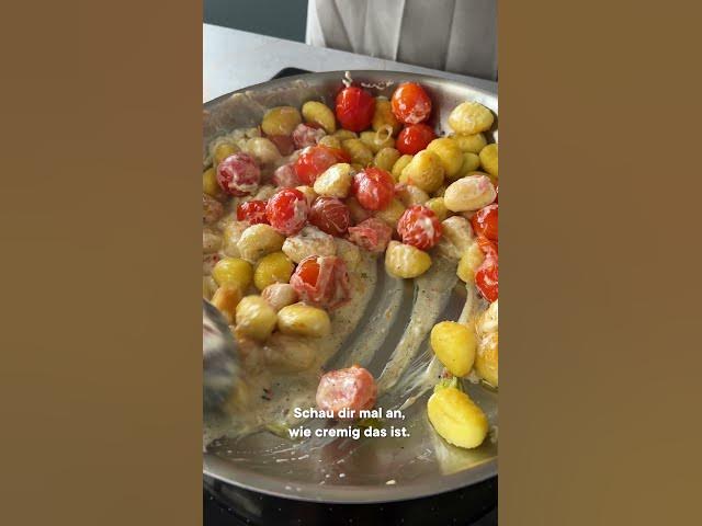 'Video thumbnail for Günstig & schnell: Gnocchi Pfanne 🚀 #shorts'