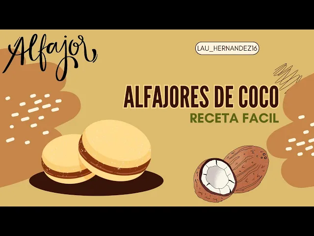 'Video thumbnail for Receta de Alfajores de Coco: Un Delicioso Postre para Compartir - LAURA'