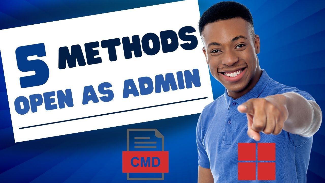 'Video thumbnail for How to Open Command Prompt CMD as Administrator in Windows 11 (5 Methods) | GearUpWindows Tutorial'