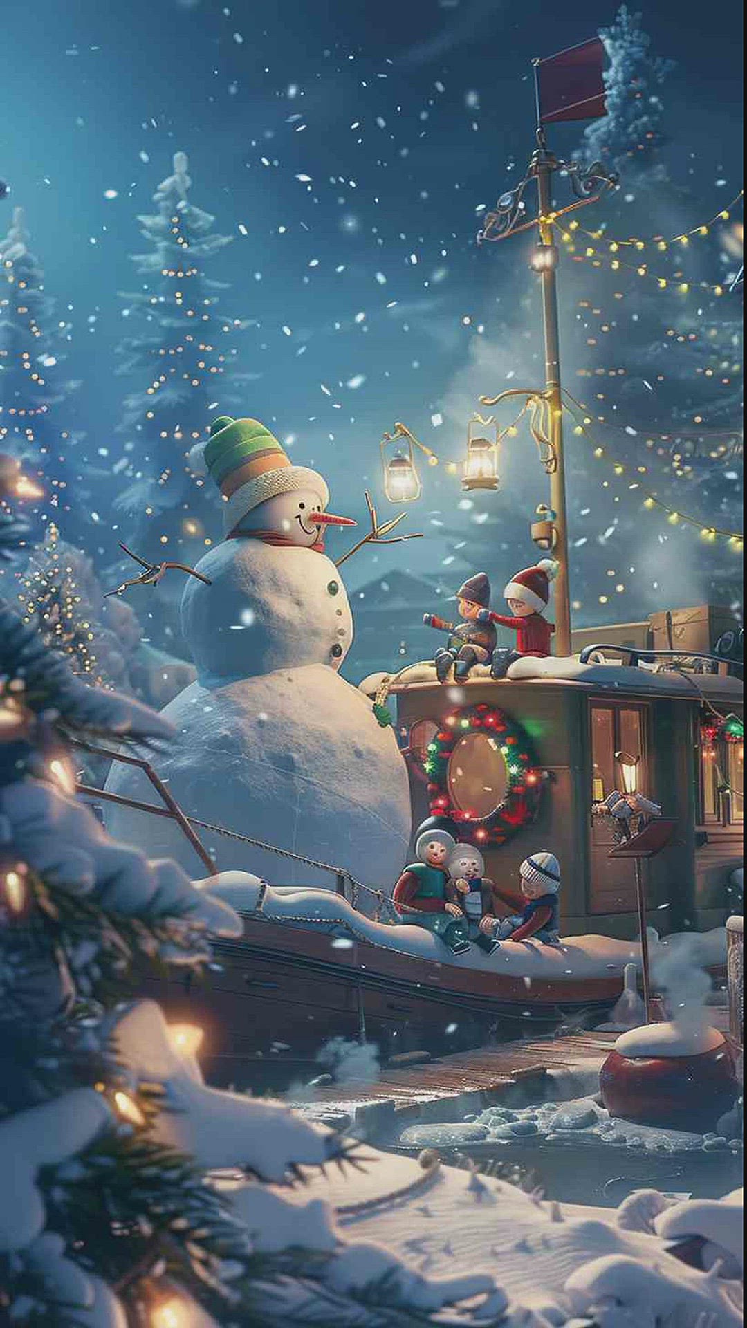 'Video thumbnail for christmas boat images'