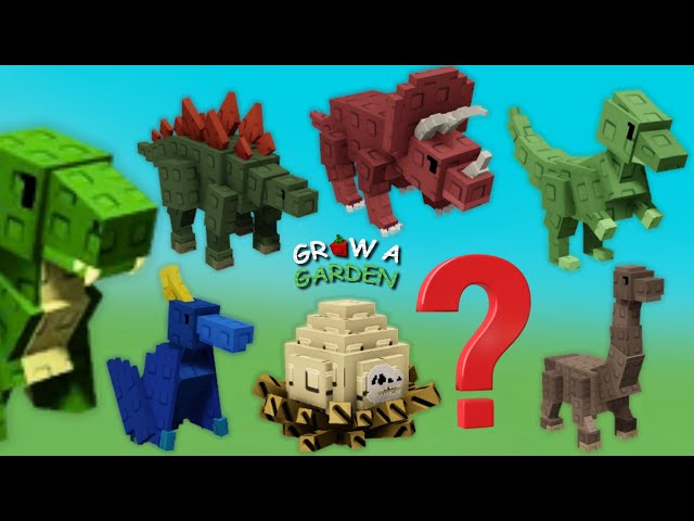 Video thumbnail for What I Found in DINOSAUR EGGS Shop! T-REX? GROW A GARDEN ROBLOX