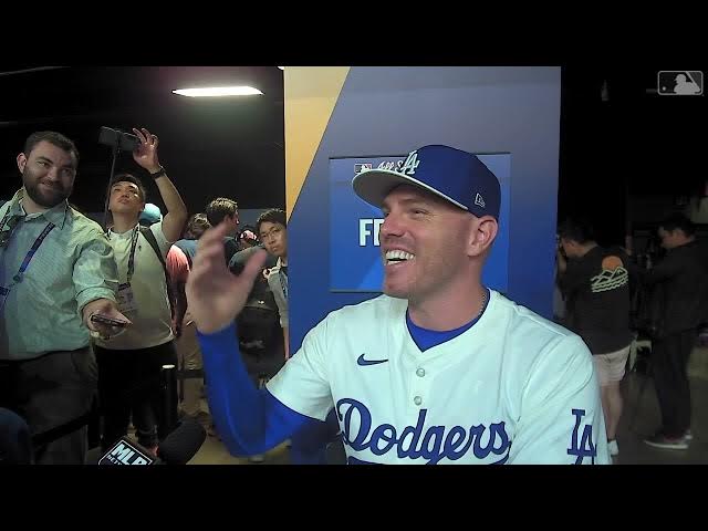Video thumbnail for Freddie Freeman Talks About Returning to Atlanta for 2025 MLB All-Star Game!