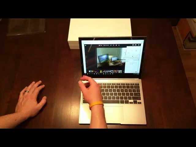 'Video thumbnail for Chromebook Pixel 2015 Unboxing'